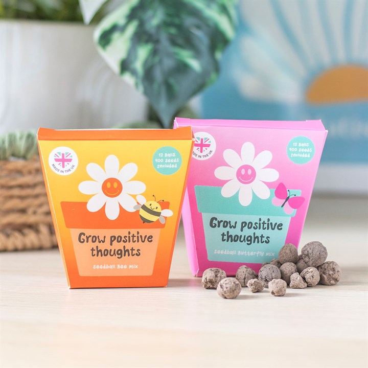 Grow Positive Thoughts Butterfly Seedball Pack