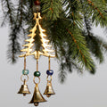 Brass Chime Hanging Christmas Tree